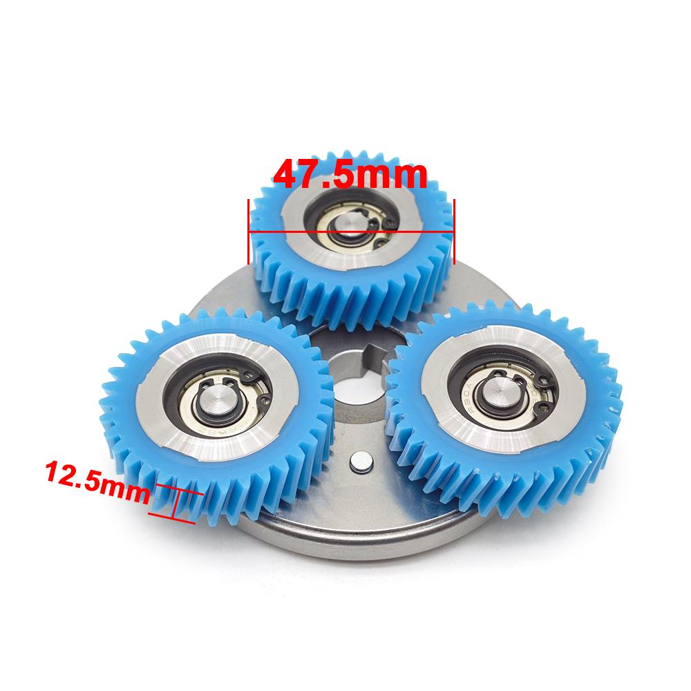 High Strength Nylon + Steel 35T Planetary Gear Clutch Kit 47.5x12.5mm for Bafang 500W E‑Bike Motor Ebike Conversion Kit