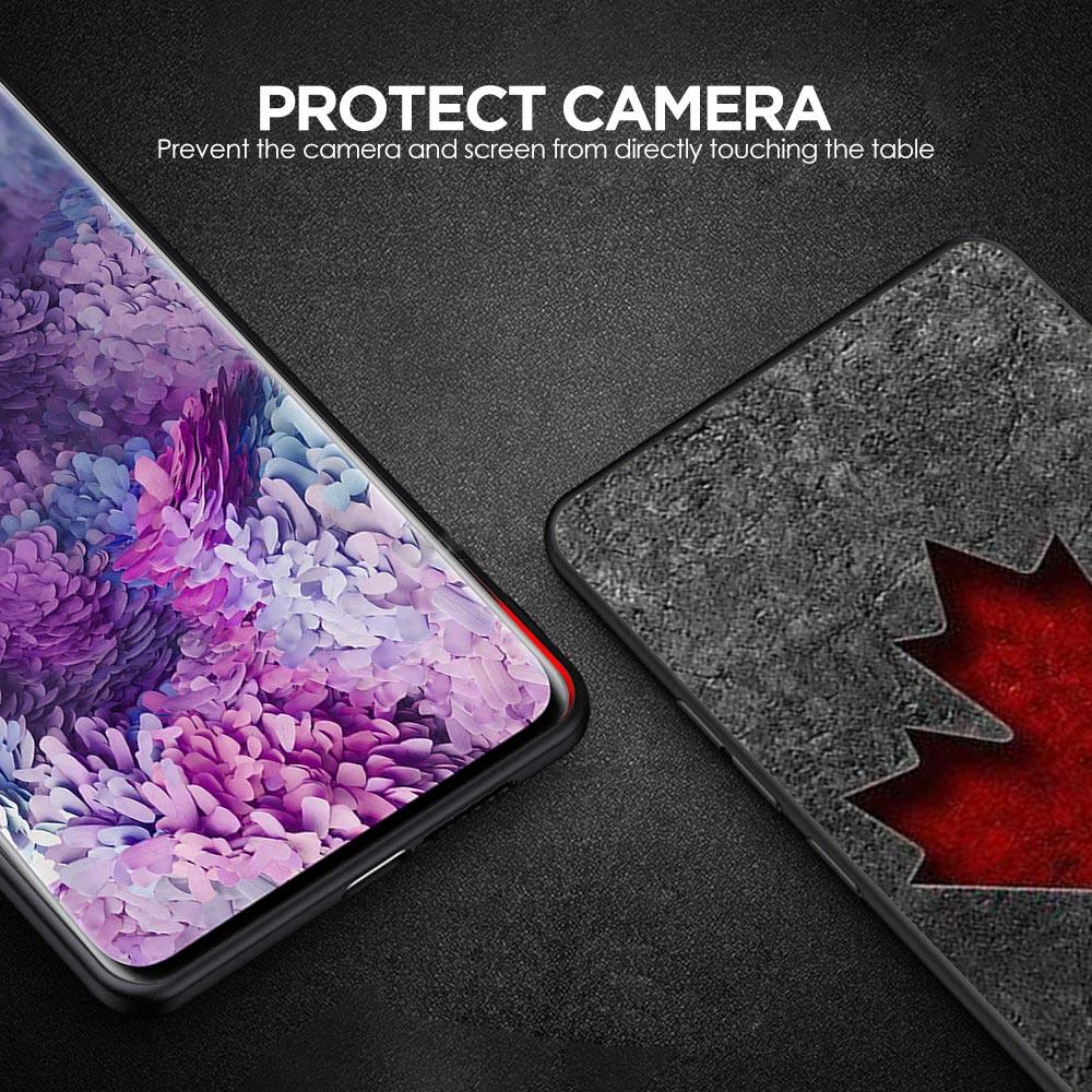Кленовый флаг Канады любовь Футбол Чехол для телефона Для Samsung A17 A07 A55 A35 A25 A15 A05 A33 A31 A23 A21s A13 A41 A73 A53 A51 A71Обложка