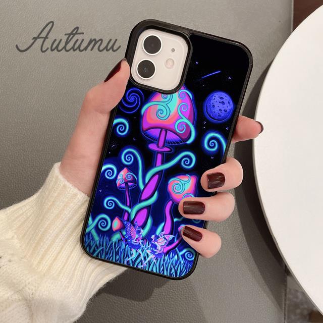 Чехол для телефона с психоделическим триповым абстрактным искусством для iPhone 11 12 13 14 Pro Max mini XR XS SE 2020 7 8 Plus Galaxy S21 S22