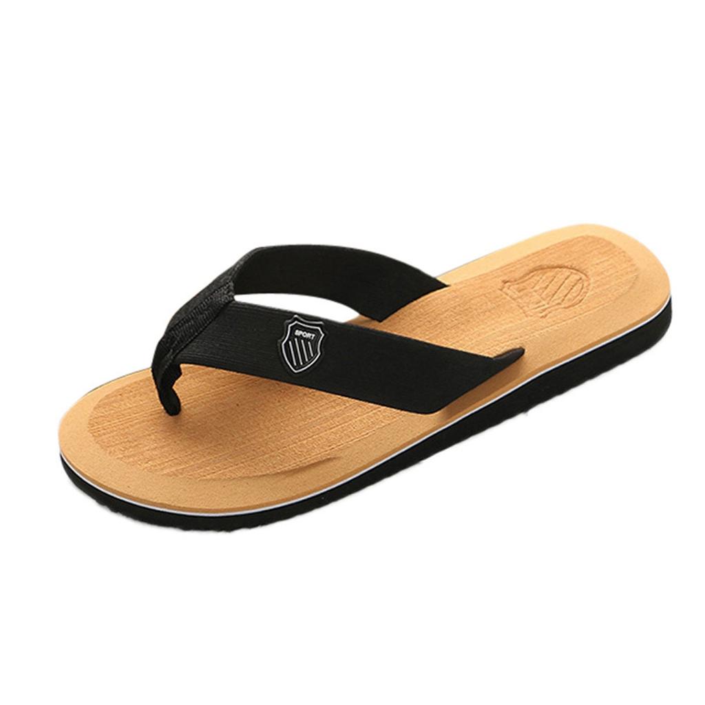 Men's Summer Flip-flops Slippers Beach Sandals Indoor&Outdoor Casual Shoes