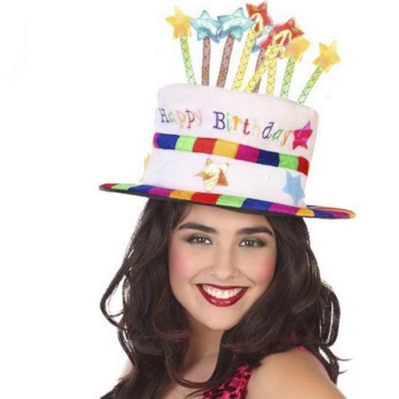 BB Party-Sombrero de Cumpleaños (59 cm) Multicolor