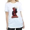 Deadpool Womens/Ladies Hey You Cotton Boyfriend T-Shirt