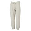 Comfortable Lace-Up Breathable Cuffed Knitted Sports Pants Unisex Bottoms Beige 631386-68