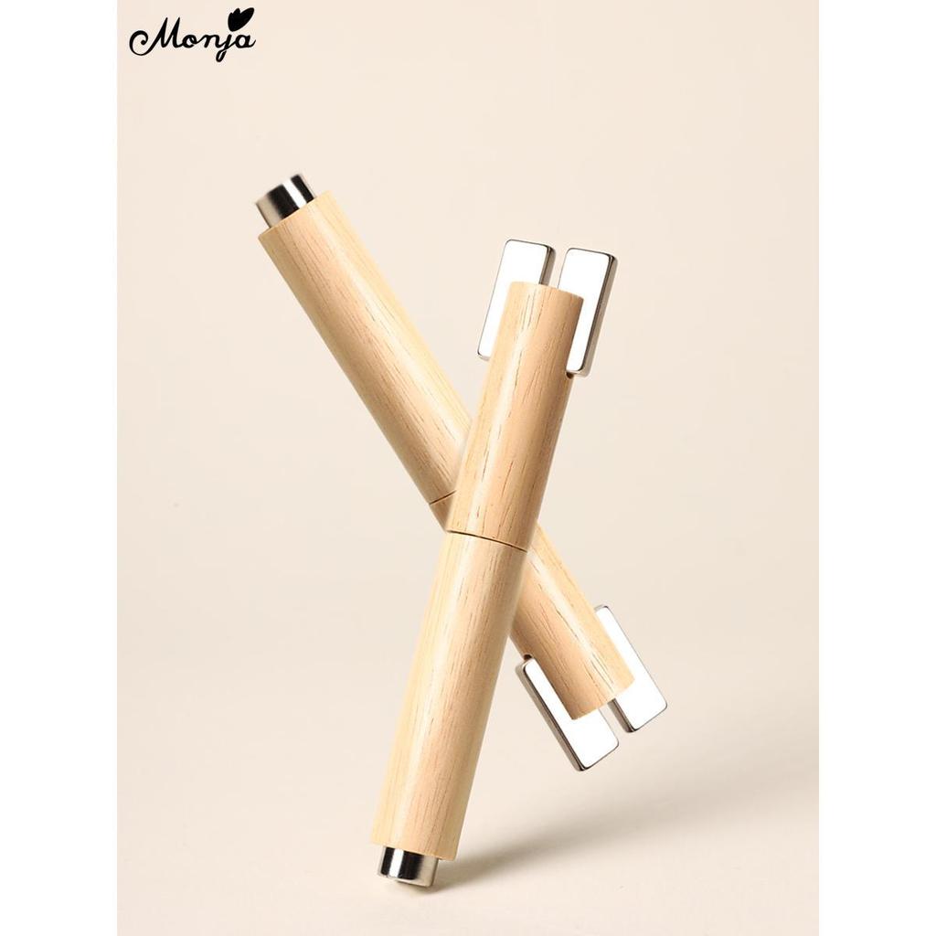 Monja Многофункциональная магнитная палочка для дизайна ногтей, съемный 3D-магнитный стержень «кошачий глаз» для УФ-гель-лака, мощный цилиндрический магнит, инструмент для маникюра своими руками