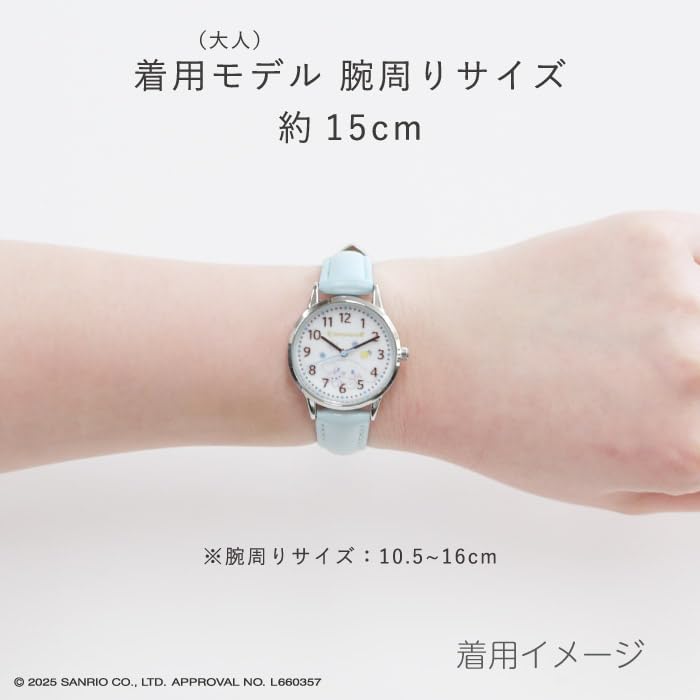 Sun Flame Co., Ltd. J-Axis Sanrio Модные часы Kuromi CR2C0005 Женские Фиолетовые
