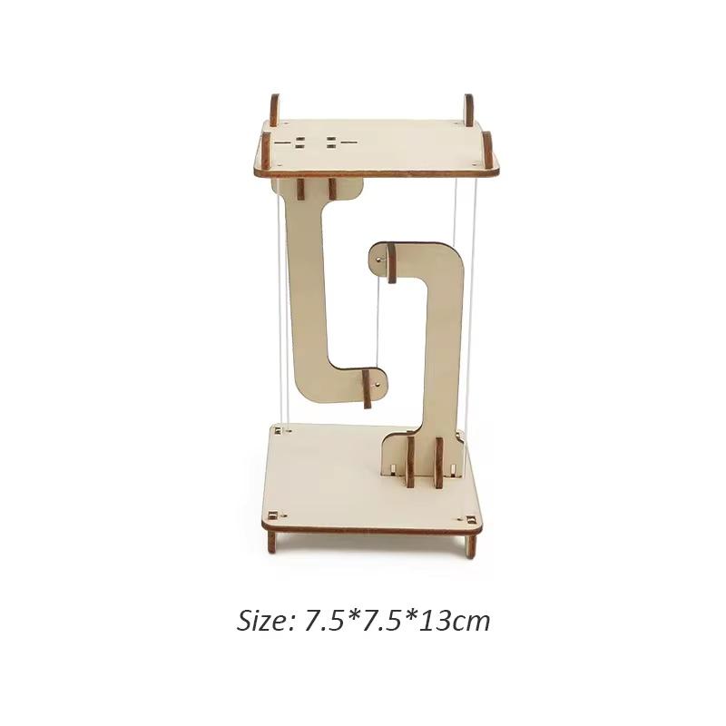 STEM Toys DIY Anti-Gravity Tensegrity Structure Floating Table Wooden Science Physics Building Model Educational Gift for Kids