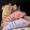 Clown Fish Doll Pillow Girl Sleeping Doll Big Plush Toy Girl Special Leg Clipping Birthday Gift