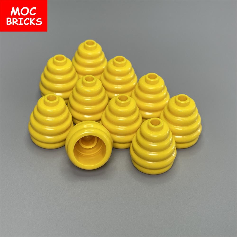 Non-Toxic 10Pcs/Lot Moc Bricks Honeycomb Beehive Cotton Candy 35574 Accessories Action Figure Building Blocks Assemble Children'S Toys