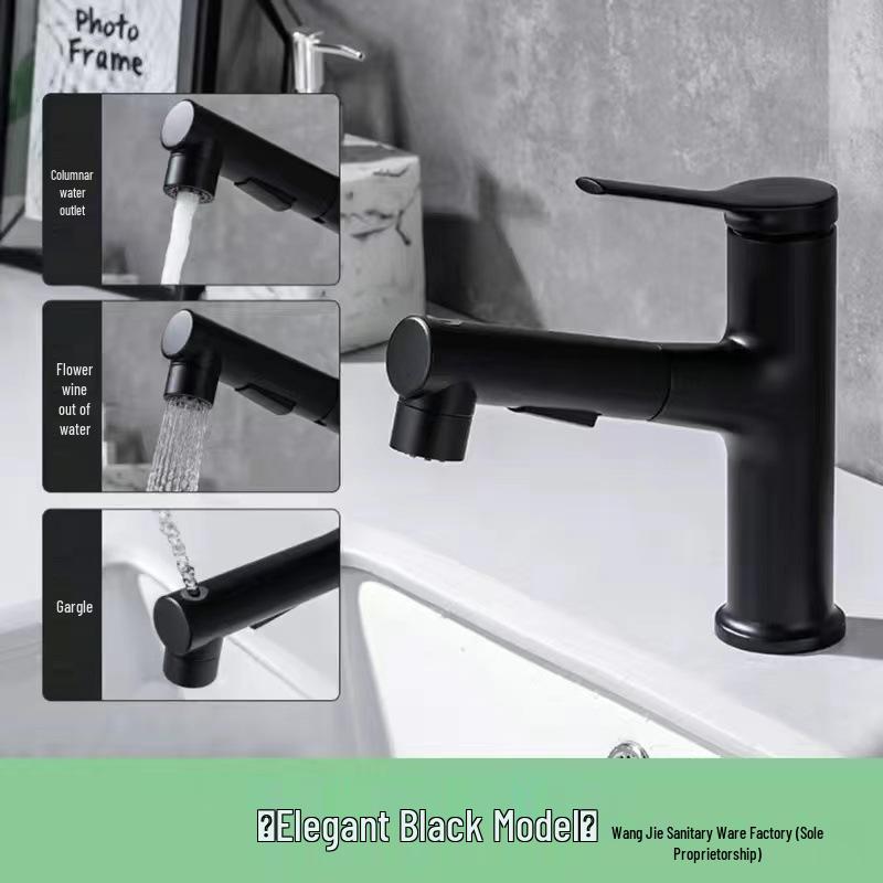 Lucky Cat Hot & Cold Stainless Steel Faucet for Kitchen & Bathroom Sink