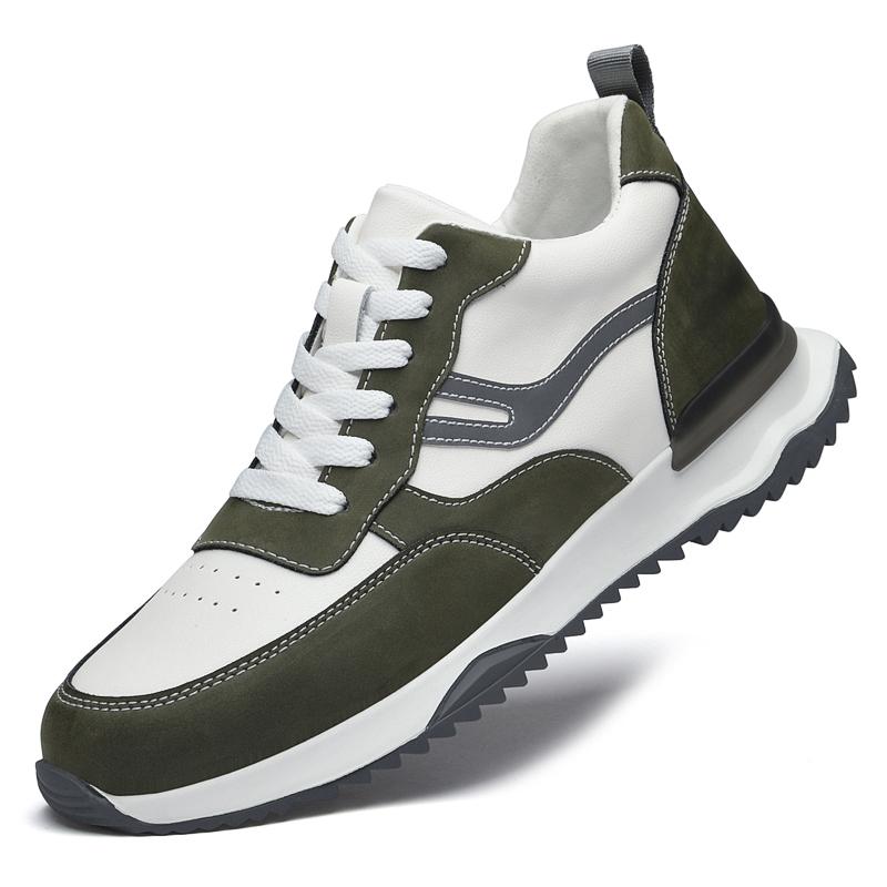 Спортивные кроссовки Мужская обувь на платформе Обувь для увеличения роста Стелька 6 см Мужская Повседневная Жизнь Досуг Мода Большие размеры 36-44