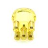 Transparent Distributor Cap Replacement for VW Dune Buggy Bug Ghia Baja Bus, Yellow