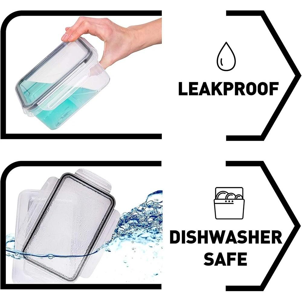 Крышка для сохранения свежести Контейнеры для хранения продуктов Безопасные для микроволновой печи Контейнеры для приготовления еды Кухонное использование