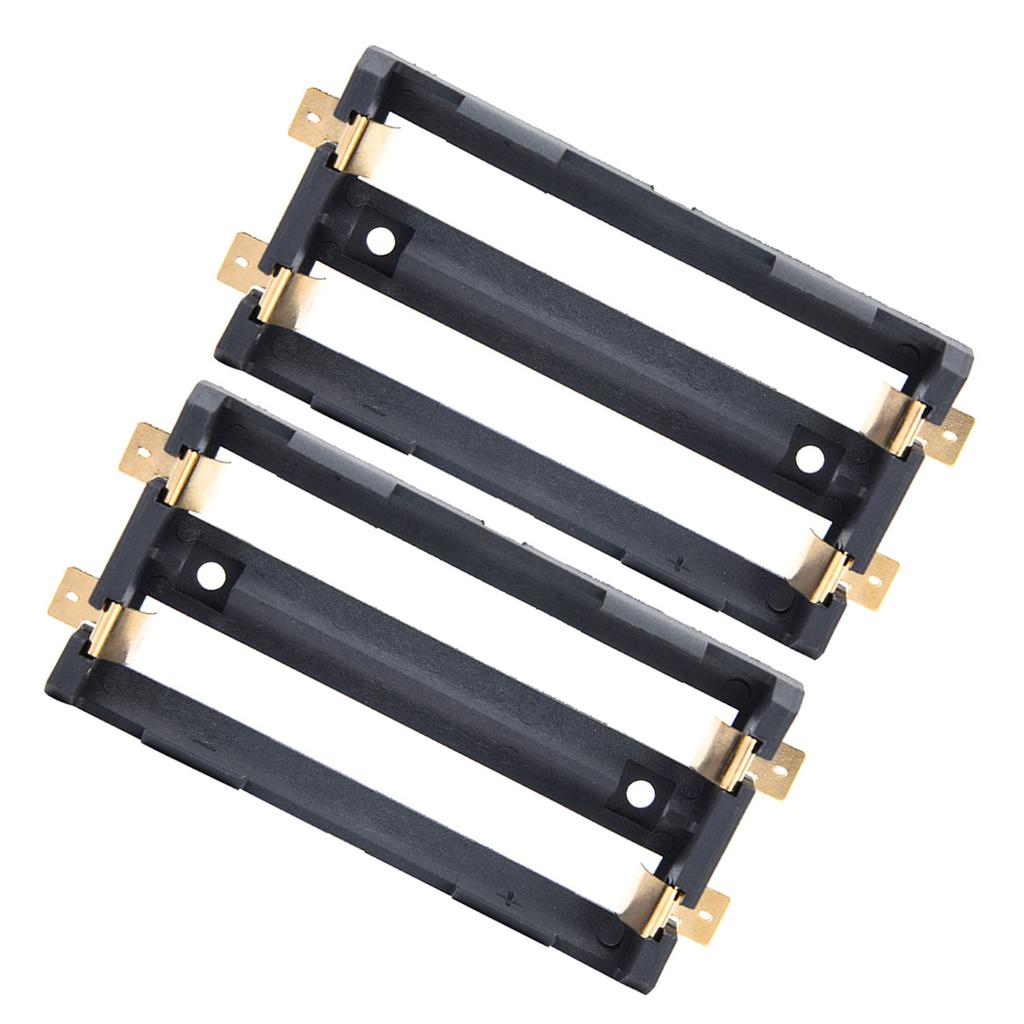 2Pcs 2 Batteries Holder Box Storage Case for SMD 18650 DIY Charging Power Supply