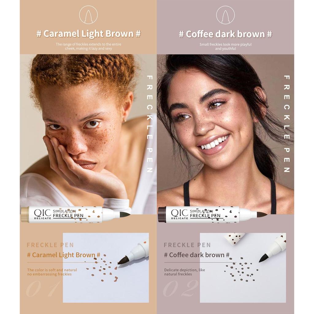 Ручка с поддельными веснушками, натуральный водостойкий консилер для длительного вида, точечная ручка для макияжа, косметический инструмент