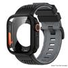 Чехол+силиконовый ремешок для Apple Watch Band Ultra 3 49 мм 46 45 44 41 мм Защитный чехол Браслет для Iwatch 11 10 9 8 7 6 54 SE3