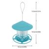 3/2/1PCS Bird Feeder Hanging Easy Clean and Fill Outdoor Large Capacity for Garden  Outside Decoration Outdoors Squirrel Proof