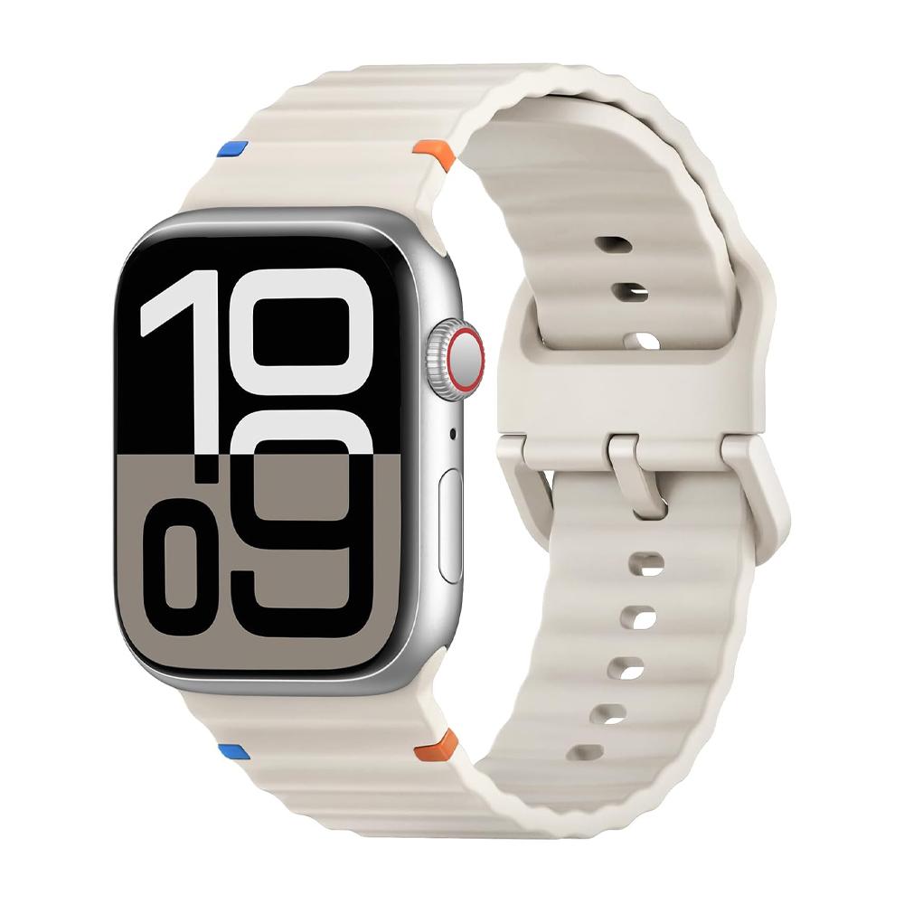 Спортивные ремешки для Apple Watch Band 11 10 SE 9 8 7 6 Ultra 3 49 мм 46 мм 44 мм 45 мм 42 мм 40 41 Силиконовый correa Браслет ремешки iWatch