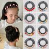 Flexible Circle Stretch Comb Fixed Hair Accessories Teeth Spring Headband Hair Hoop Women Girl