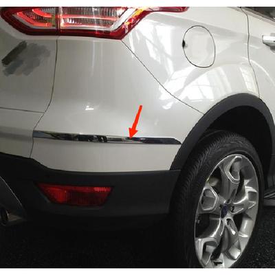 Chrome Rear Protector Corner Cover Trim For 2013- Ford Escape Kuga