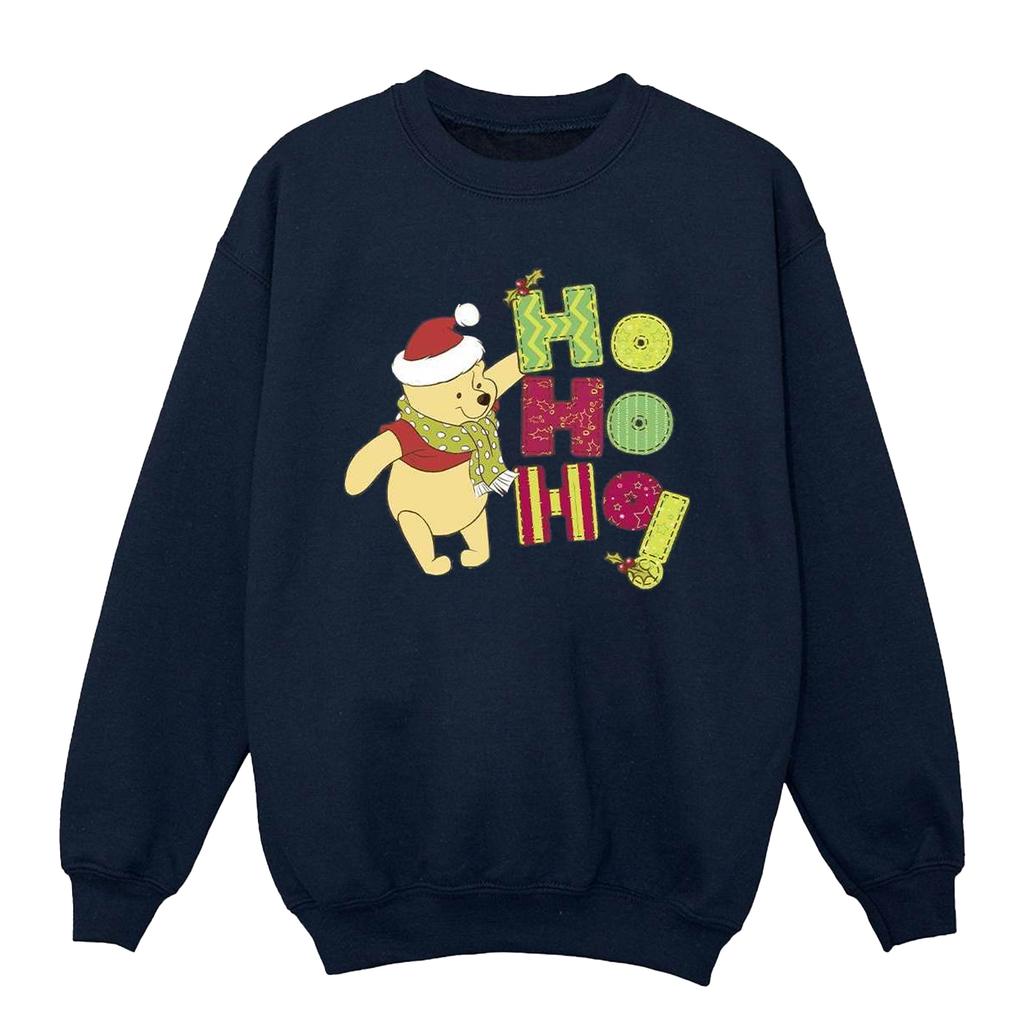 Disney Толстовка с шарфом для девочек Winnie The Pooh Ho Ho Ho