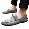2025 New Men's Shoes Spring Thin Doudou Shoes Men's Business Casual Work Shoes Lazy Shoes Low-top Driving Shoes