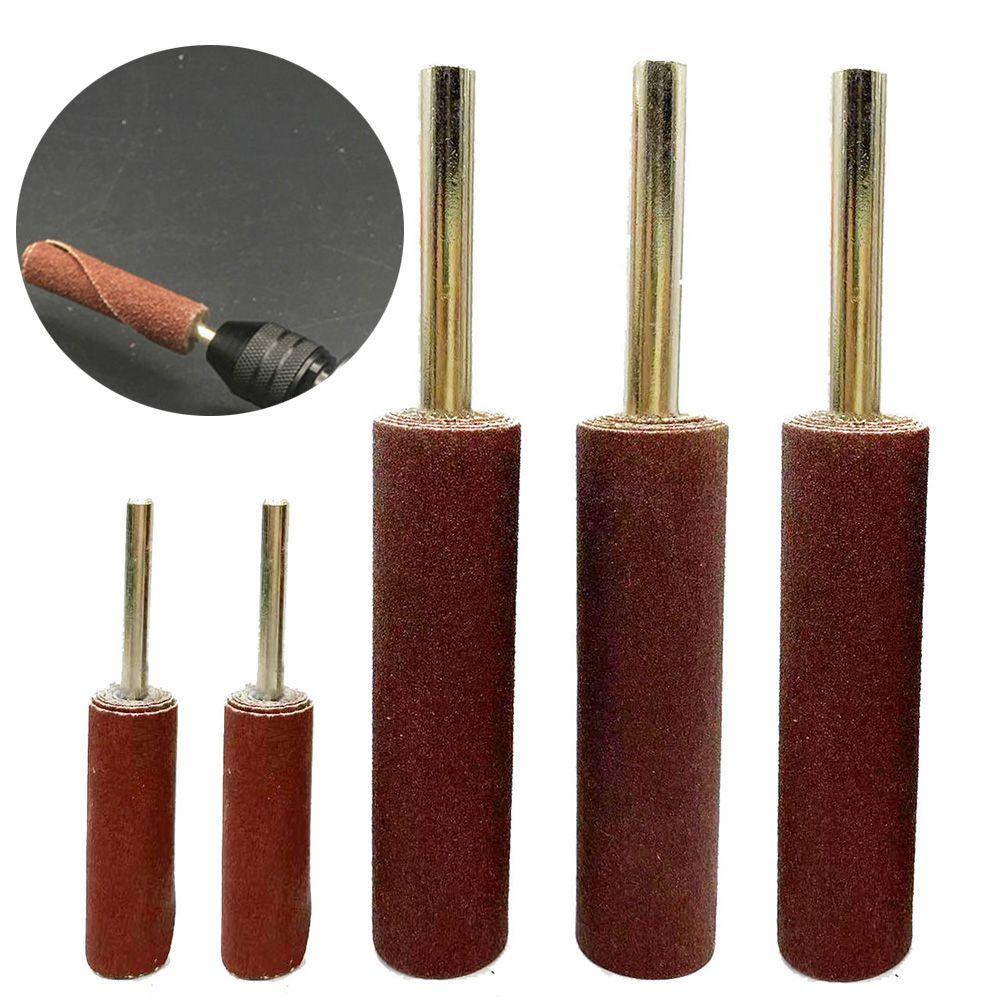 Head Stick Polishing Grinding Drill Accessories Steel Shank Sanding Bands Sand Paper Sandpaper