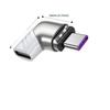 PD100W Magnetic Elbow Adapter - Fast Charging Type-C Converter for Laptops & Phones
