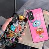 Удивительный мир Гамбола Аниме Чехол для телефона Samsung A25 A13 A33 5G A54 A36 A35 A56 A52 A14 Ударопрочный Стеклянный Чехол