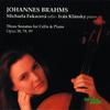 CD FUKACOVA MICHAELA, KLANSKY IVAN, BR - Brahms: 3 Sonatas for Cello 32027 Denmark Classical Used