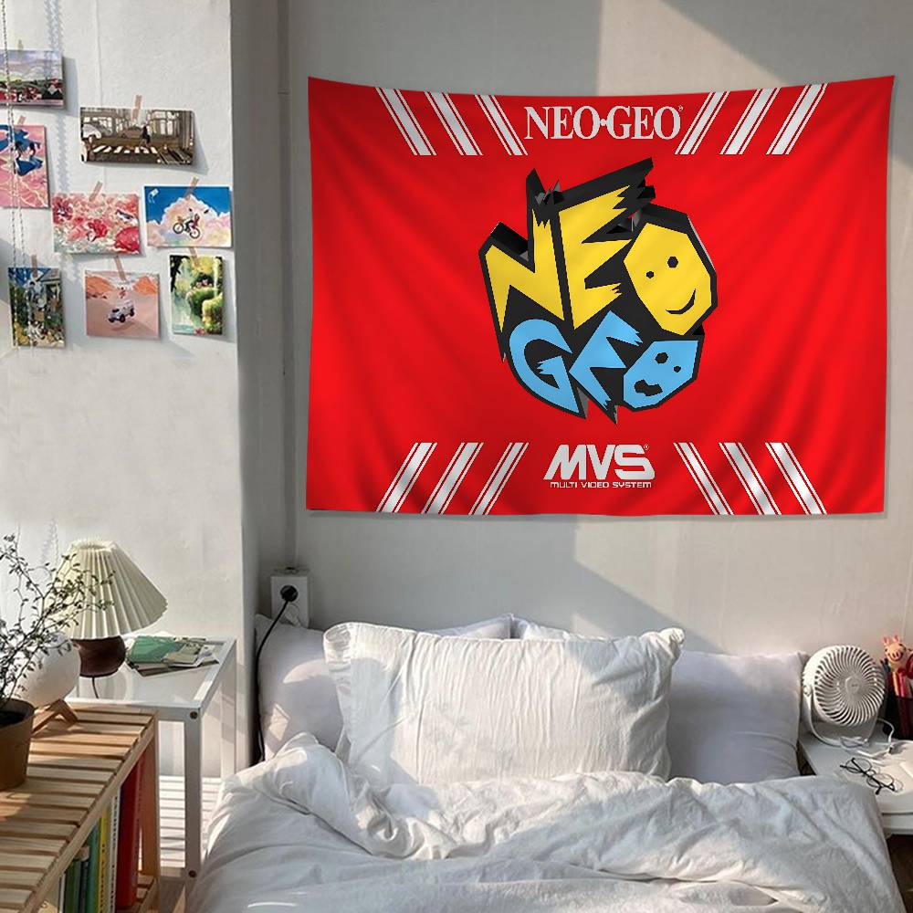 SSNK NNeogeo Neo Geo DIY Wall Tapestry Hanging Tarot Hippie Wall Rugs Dorm Home Decor