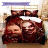 Bray Wyatt,WWE Pattern Bedding,Quilt Set Quilt Cover Pillowcase Home Birthday Gift (1 * duvet cover + 2 * pillowcase, without core)