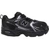 New Balance Nb 530 Удобные Мягкие Низкие Кроссовки для Ходьбы Детские Кроссовки Черные IZ530LT