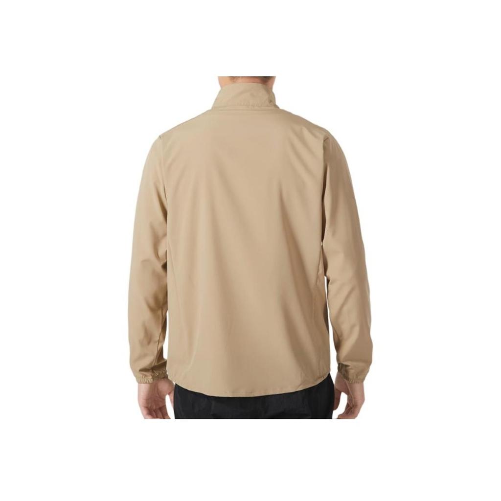 Nike Сплошной цвет с воротником-стойкой на молнии с длинными рукавами Мужские куртки цвета хаки FB7500-247