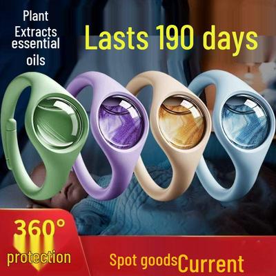 Портативный браслет от комаров для детей и взрослых - Защита от укусов на открытом воздухе.