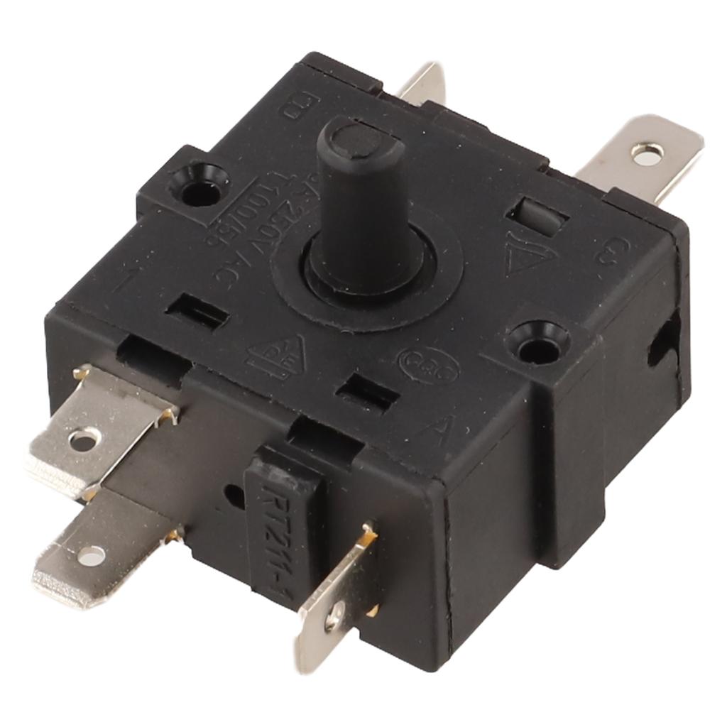 AAAAAElectricHeaterGearSwitchАксессуары для плиты 3-контактный 5-контактный переключатель регулировки скорости для конвекторов плит электрических обогревателей дома