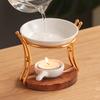 Aromas Lamp Stove Ceramics Incenses Wax Melt Burners with Tealight Candle Holder Essential Oil Burners Aromas Diffuser