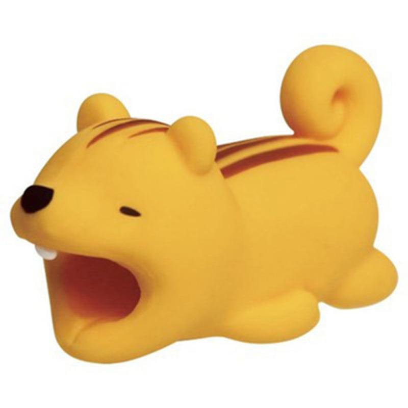 Защитный чехол для кабеля, милый защитный чехол в форме животного, защита от разрыва линии зарядки, передачи данных