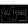 Haute42- COSMOX Мини Бескнопочный Аркадный Контроллер Fightstick Hitbox для ПК /Ps3/ Ps4 /Switch аркадный джойстик файт стики ps4
