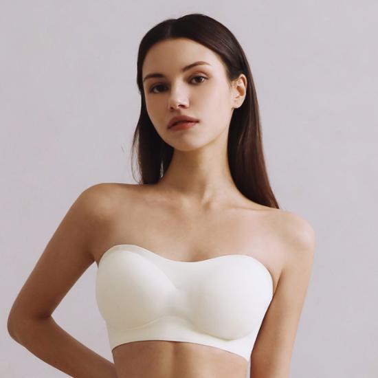 Бюстгальтер Touch Soul с открытыми плечами, 2 цвета (удлинительный крючок + прозрачный ремешок в комплекте)