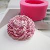 DIY ароматерапия гипсовая форма для цветов пиона 3D цветок гибискуса автомобильный диффузор каменный цветок мыло свеча силиконовая форма