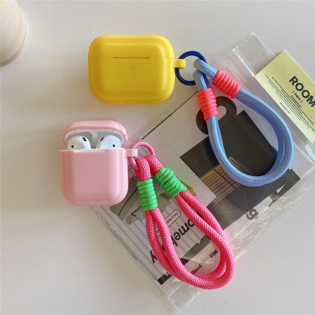 Silicone hand strap for Apple AirPodsPro 1st generation Bluetooth headset protective cover Apple 111 headset case is simple