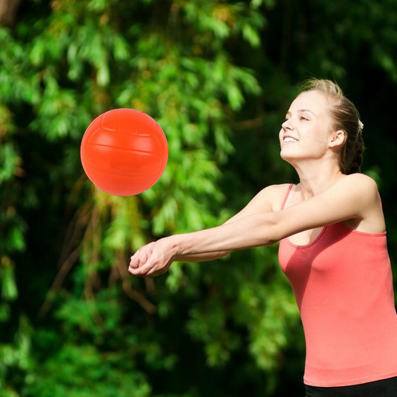 Мягкий волейбольный легкий мяч для пляжного волейбола, размер 5 7,87 дюйма, стандартный размер, высокоэластичный мягкий волейбольный мяч для начинающих
