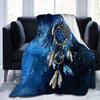 Printed Blanket Comfortable Soft Sofa Talk Blanket