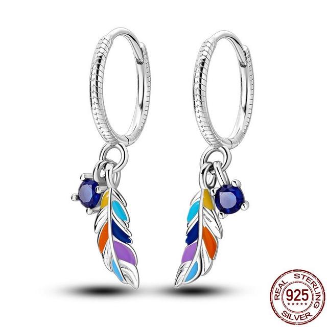 100% настоящие серьги из серебра 925 пробы, снежинка, циркон, в форме сердца, золото, розовое золото, циркон, ювелирные изделия, сверкающий кулон-обруч