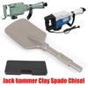 1 PC Electric Hammer Breaker Clay Spade Shovel Chisel Cutter Chisel Extra Wide Pointed Chisel Tipped 1-1/8" Hex Shank