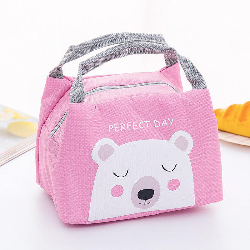 Cartoon Lunch Storage Thermo Bag Picnic Food Food Warmer Insulation Kids Lunch Box Organizer Bag CLE