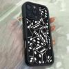 JT78 Черные кубики для iPhone 17 16 15 Pro Max Samsung S26 S25 S24 Ultra A17 A16 A07 A56 Xiaomi 15T Redmi Note14 Pro Мягкий 15c TPU Чехол