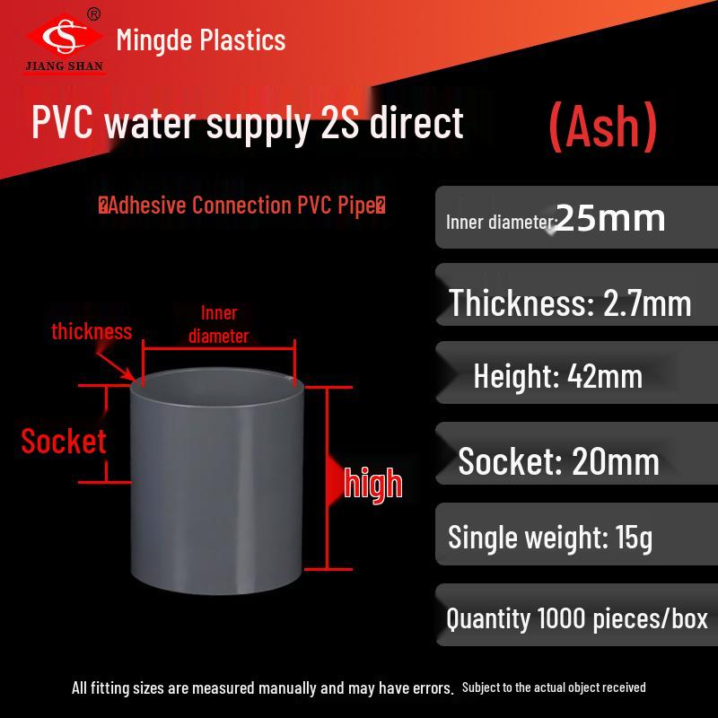 ПВХ Двусторонний Прямой Хомут для Фитингов Водоснабжения