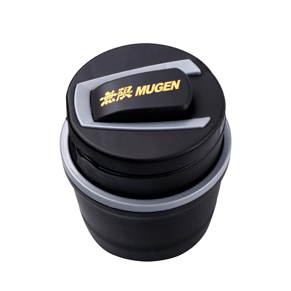 VFHJQ1 Car Ashtray LED Light Cigarette Cigar Ash Cylinder Smoke Cup Holders For Honda Civic Accord City Jazz CR-Z Element Insight MDX