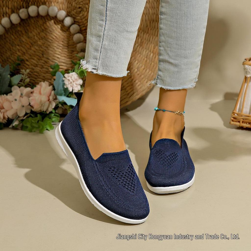 Plus Casual Size Womens Slipon Shoes Springsummer Old Beijing Style